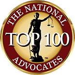 The National Top 100 Advocates Logo Linked to Website